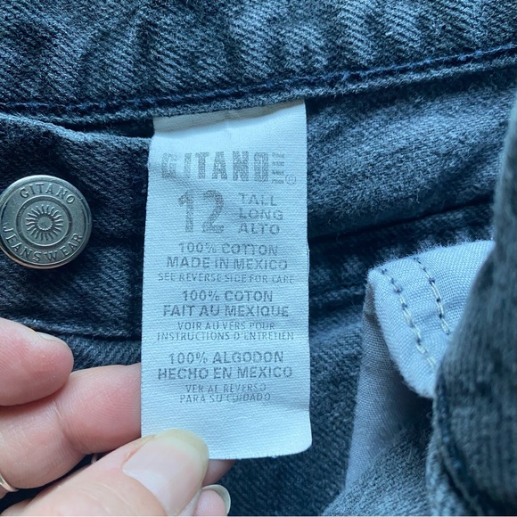 VTG Gitano 80’s High Rise Tapered Denim Jeans. Size 27/31 with a 5 Pocket style. - Picture 10 of 10
